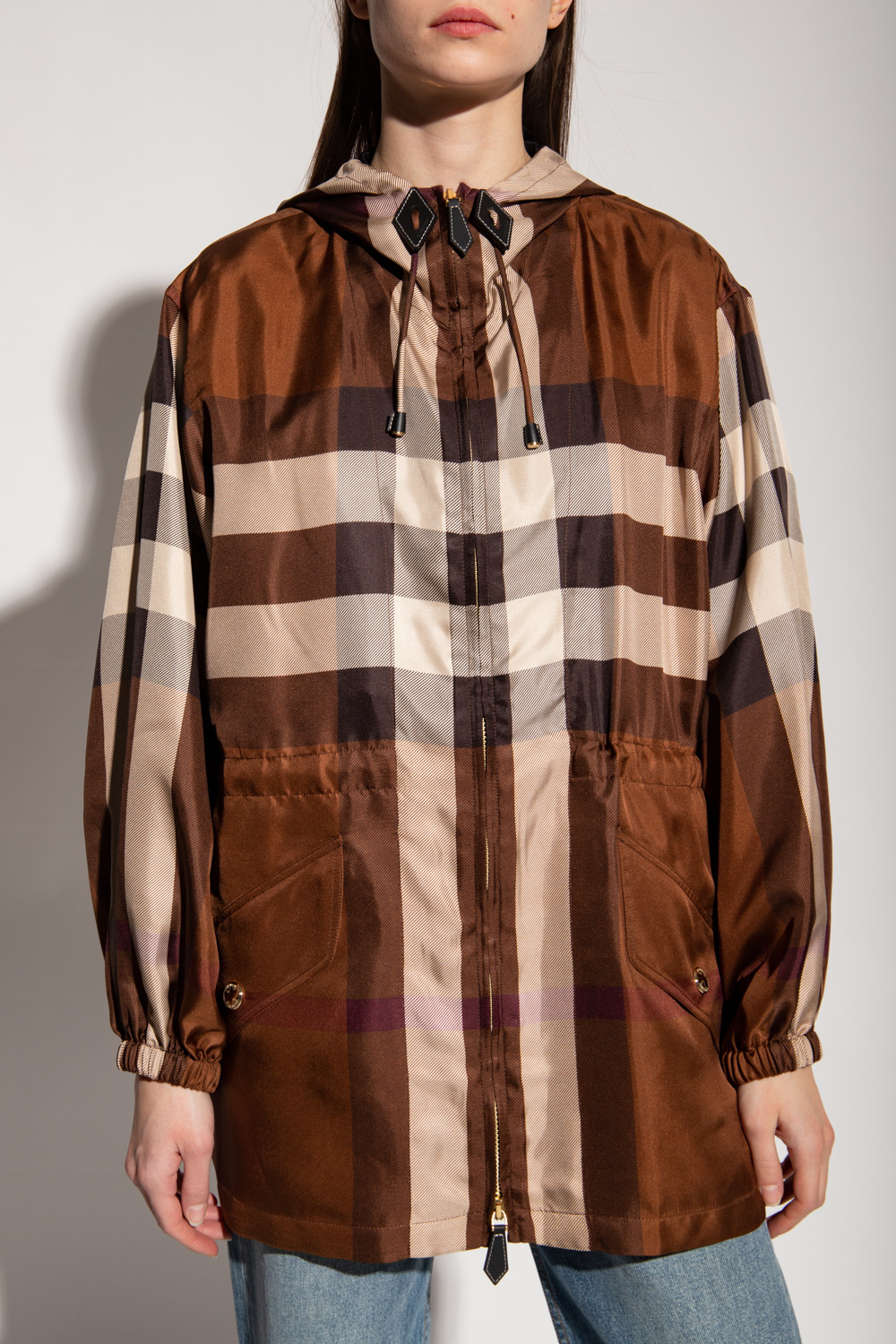 Burberry store silk jacket